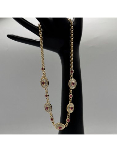 Collana in oro giallo con...