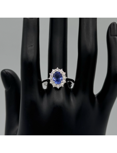 Anello con Tanzanite e...