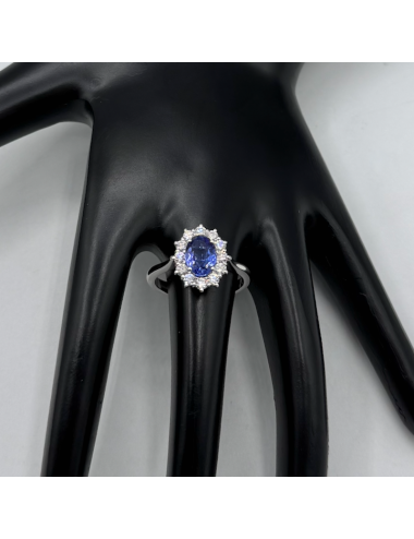 Anello con Tanzanite e...