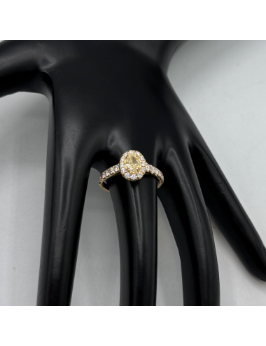 Anello in oro giallo con...