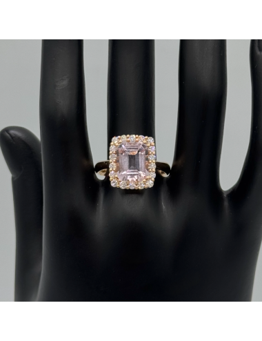 Anello in oro rosa con...