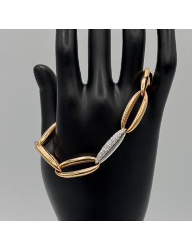Bracciale in oro rosa e...