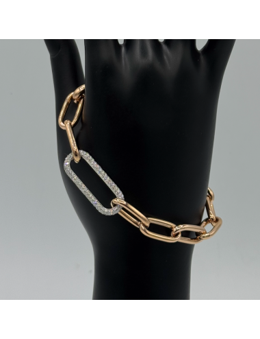 Bracciale a catena in oro...