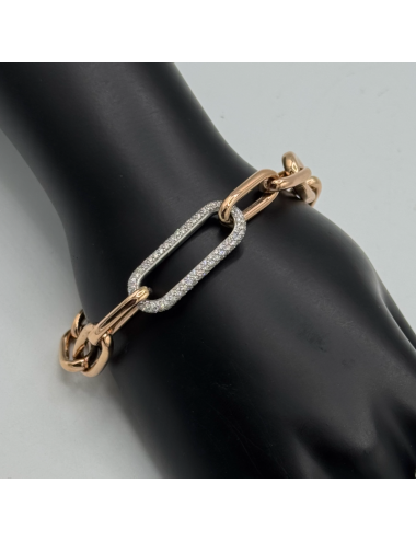Bracciale a catena in oro...