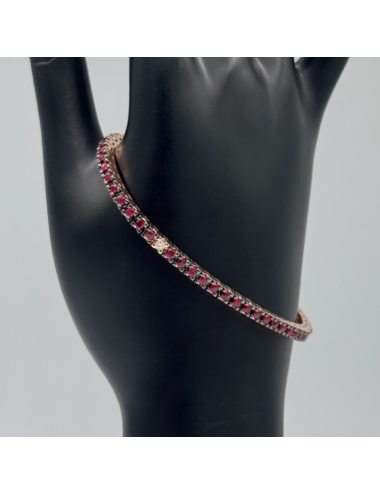 Bracciale tennis in oro...