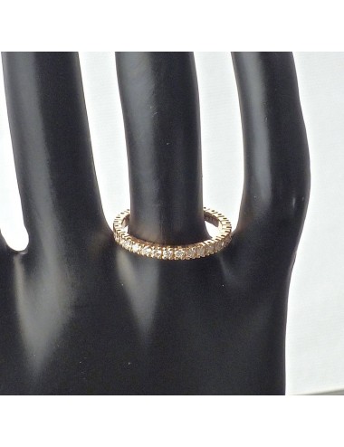 Eternity in oro rosa con Diamanti bianchi taglio Brillante