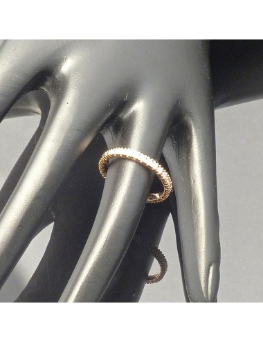 Eternity in oro rosa con Diamanti bianchi taglio Brillante