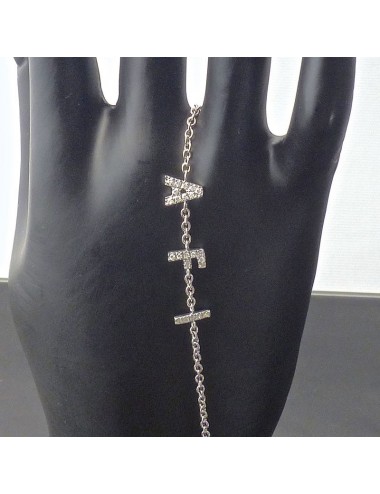 Bracciale con iniziali di nostra produzione