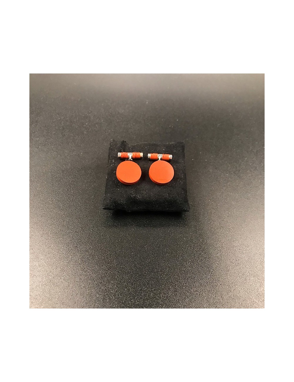 Gemelli in Argento e Pietra Corniola