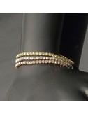 Bracciali in oro lavorazione sfaccettata diamantata