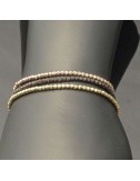 Bracciali in oro lavorazione sfaccettata diamantata