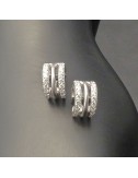 Orecchini in oro bianco e Brillanti