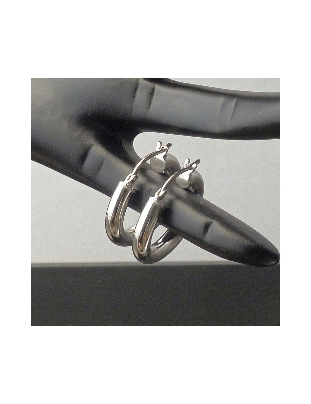 Orecchini cerchi in argento