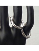 Orecchini cerchi in argento