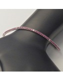 Bracciale tennis in Rubini e Brillanti