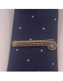 Fermacravatte a 3 ori e brillantino