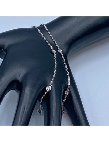 Bracciali modello Chanel in oro bianco e Brillanti