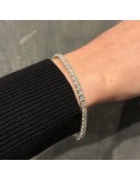 Bracciale tennis in oro bianco e brillanti ct. 2,88