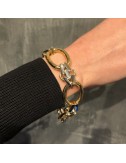Bracciale POMELLATO in oro bianco e giallo