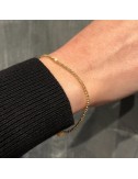 Bracciali in oro lavorazione sfaccettata diamantata