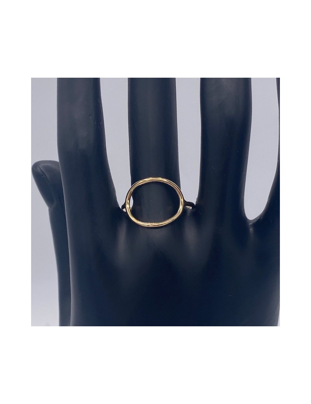 Anello a filo in oro giallo di nostra produzione