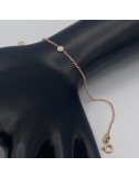 Bracciale in oro rosa con Brillante